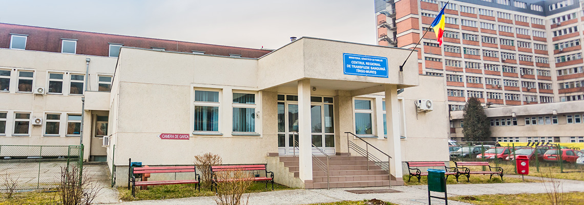 Sediul Centrului Regional de Transfuzie Sanguina Targu Mures
